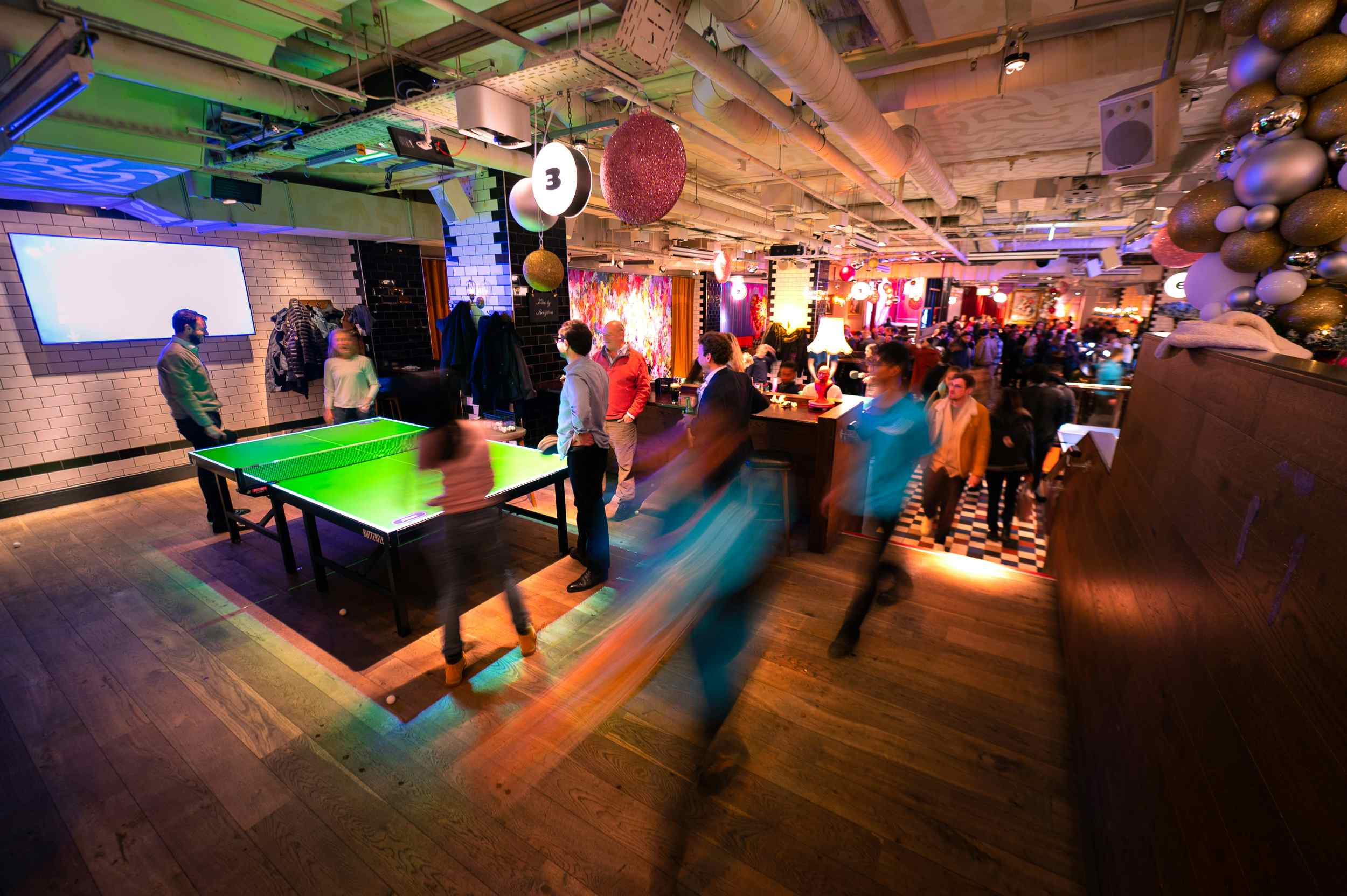 Exclusive Areas, Bounce, Farringdon - The Home of Ping Pong